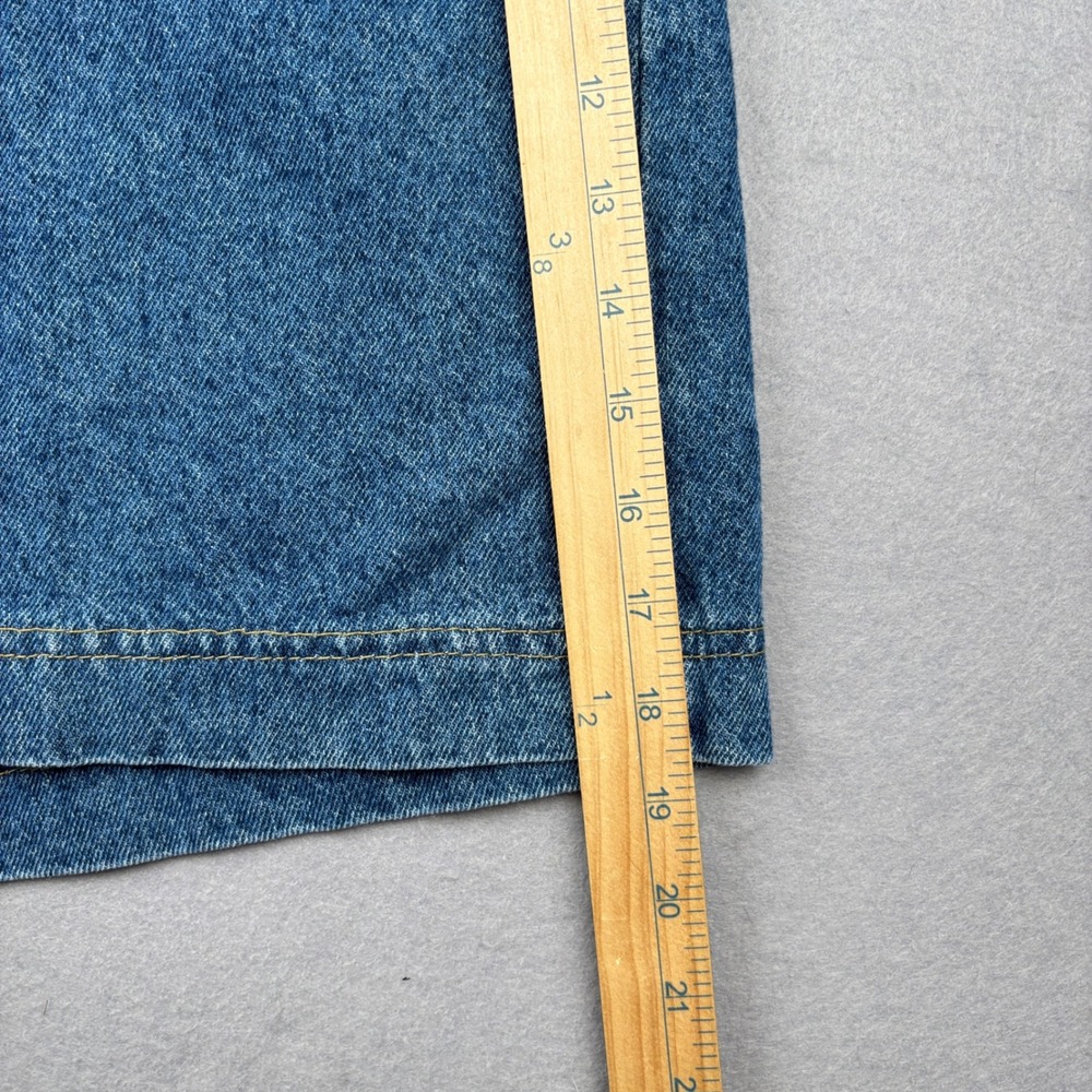 Riders Jorts Denim Shorts Womens 14 High Rise Mom Made in USA Vintage - Picture 11 of 12